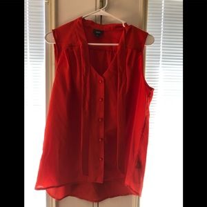 Dressy button up tank